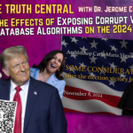 The Effects of Exposing Corrupt Voter Roll Database Algorithms on the 2024 Elections