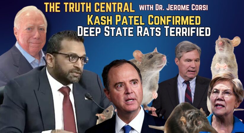 Kash Patel Confirmed as Deep State Rats Freak Out